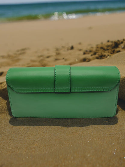 Elegant Green Clutch