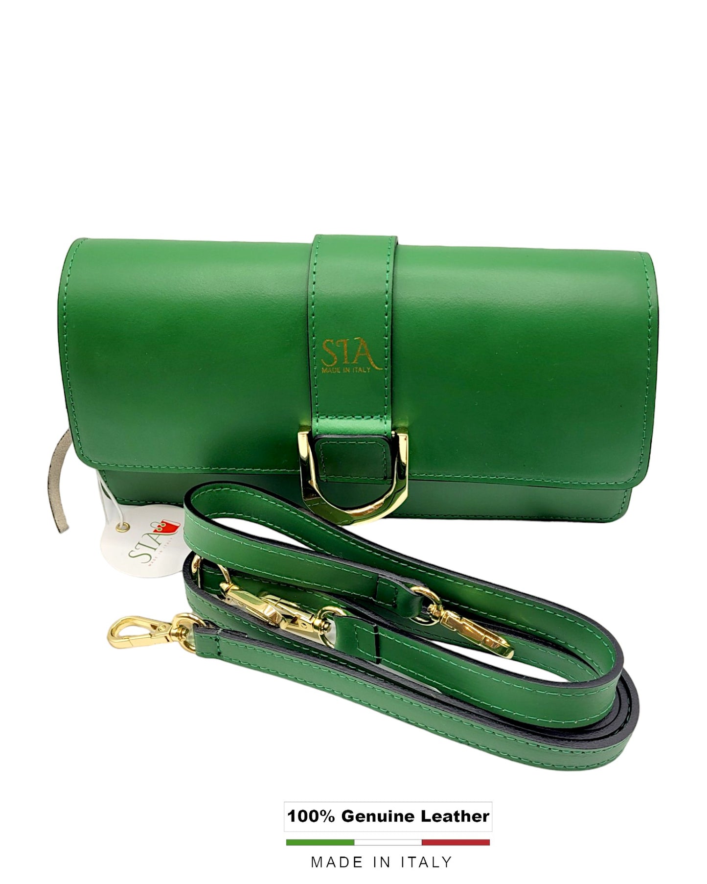 Elegant Green Clutch